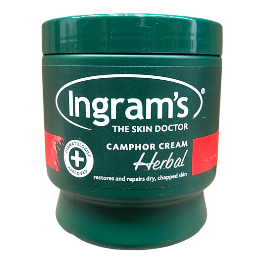 Ingram's Camphor Cream Herbal 500g [South African]
