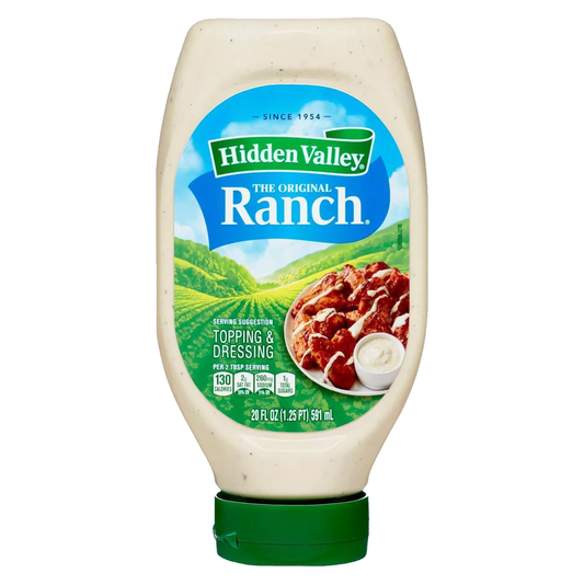 Hidden Valley Original Ranch Salad Dressing & Topping 591ml