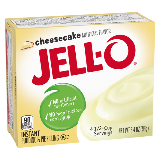 Jell-O Cheesecake Instant Pudding & Pie Filling 96g