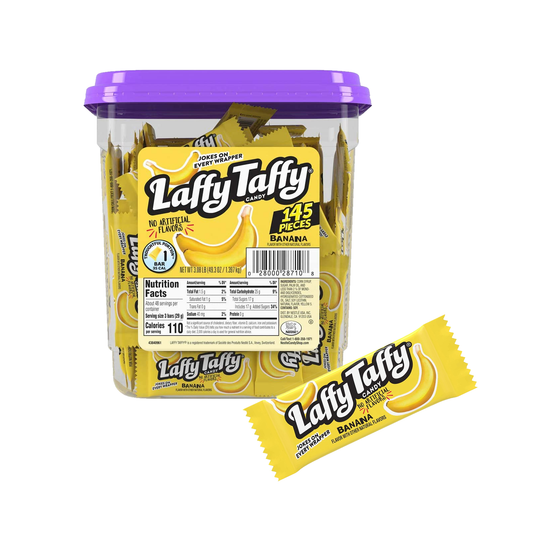 Laffy Taffy Banana Mini Candy Single