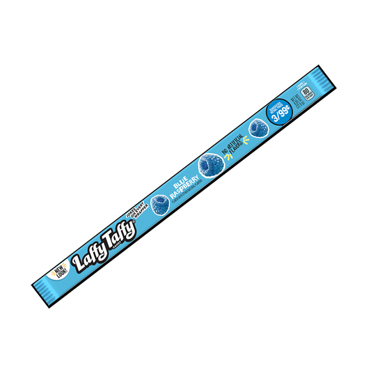 Laffy Taffy Wild Blue Raspberry Candy Ropes 22.9g
