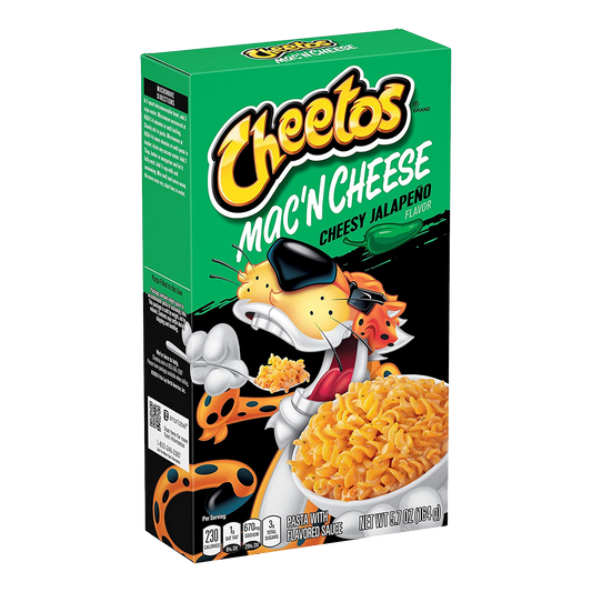 Cheetos Mac 'N Cheese Cheesy Jalapeno Pasta with Flavoured Sauce 164g