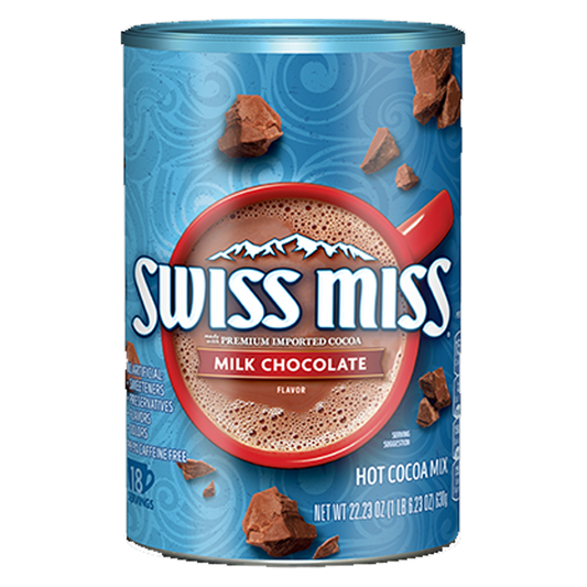 Swiss Miss Milk Chocolate Hot Cocoa Mix Canister 630g