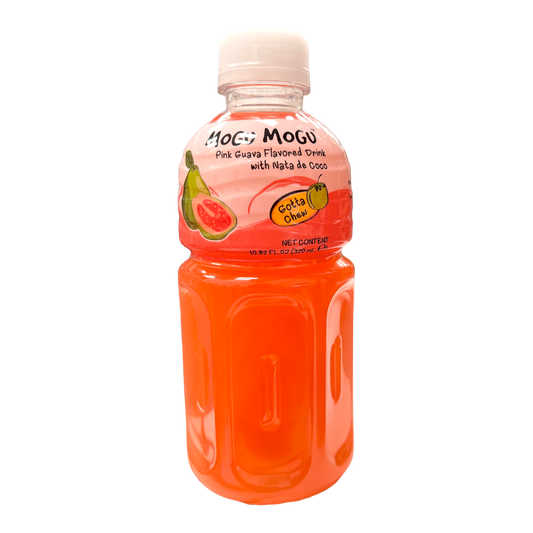 Mogu Mogu Pink Guava Flavoured Drink 320ml [Thailand]