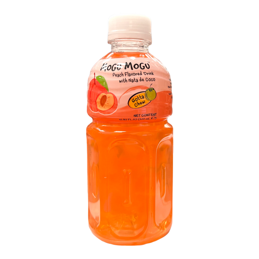 Mogu Mogu Peach Flavoured Drink 320ml [Thailand]