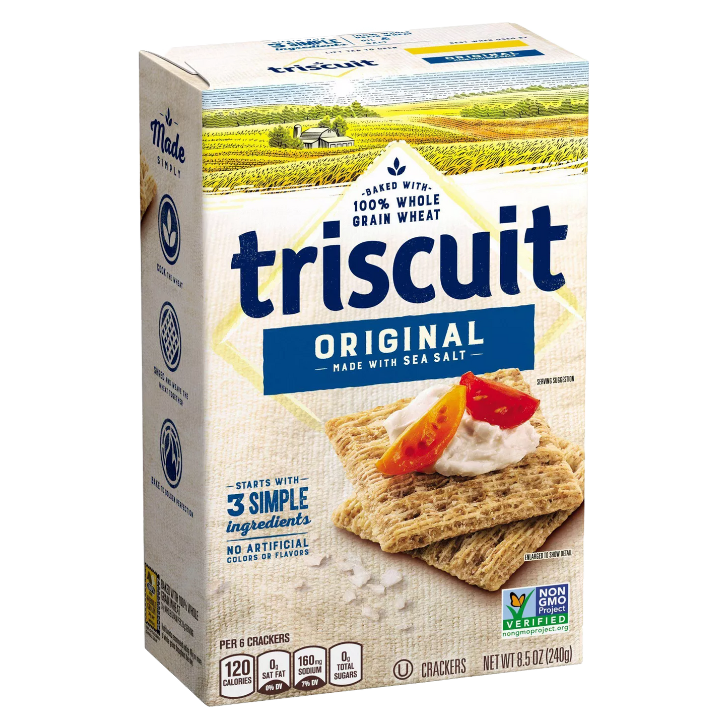 Nabisco Triscuit Original Crackers 240g (Best Before : 31 May 2025)