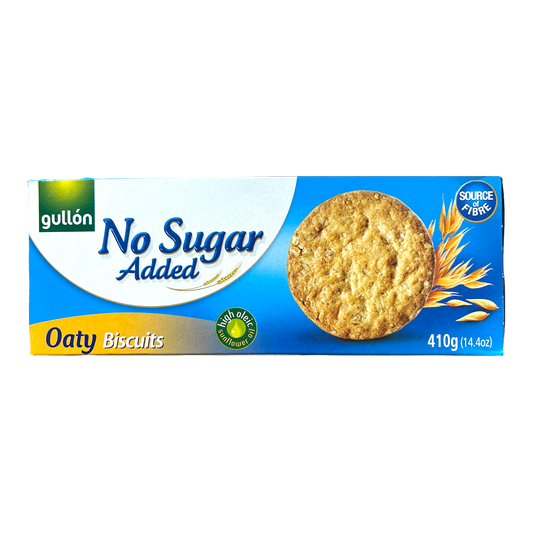 Gullon No Sugar Added Oaty Biscuit 410g [Spain]