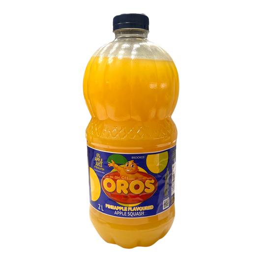 Oros Pineapple Flavoured Apple Squash 2L [South African]