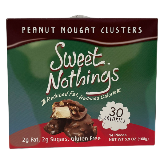 Sweet Nothings Peanut Nougat Clusters 168g