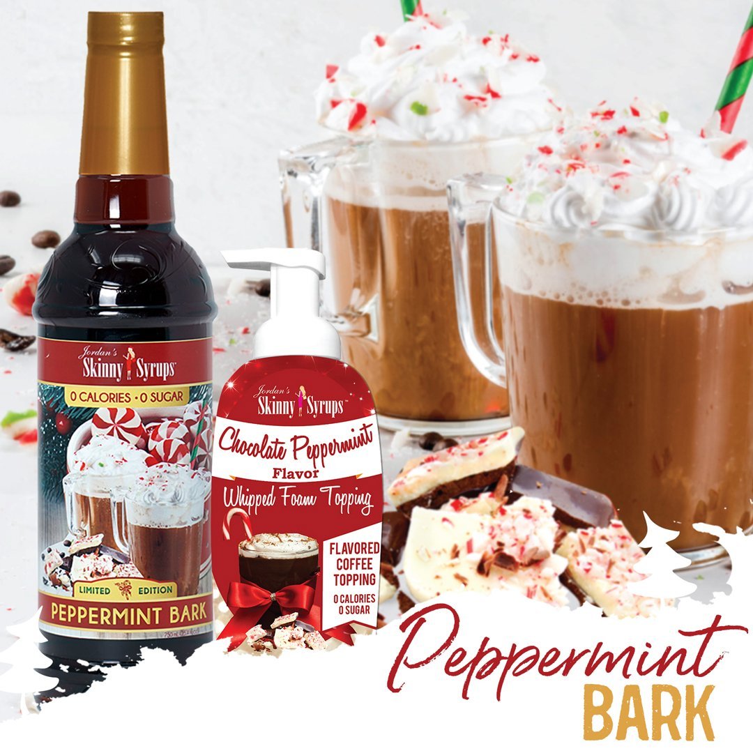 Skinny Sugar Free Peppermint Bark Syrup 750ml