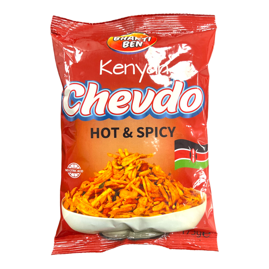 Bharti Ben Kenyan Hot & Spicy Chevdo 175g [Kenyan]