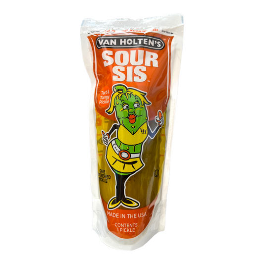 Van Holten's Pickle-In-A-Pouch Sour Sis Tart & Tangy Pickle 1ct