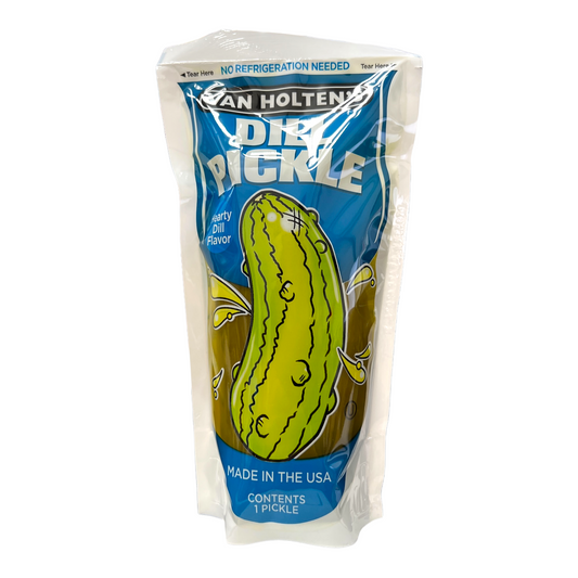 Van Holten's Pickle-In-A-Pouch Pickle Hearty Dill Flavour 1ct