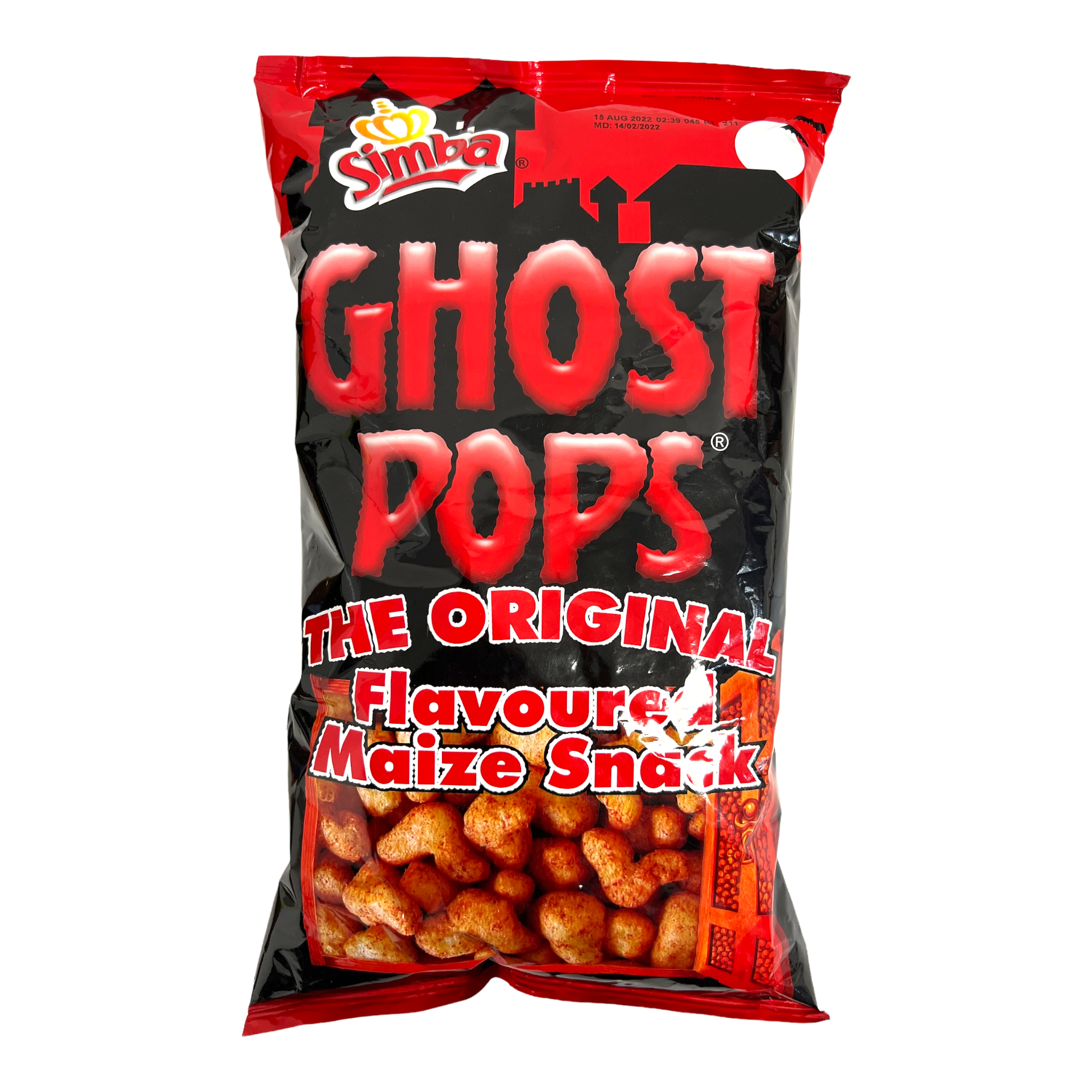Simba Ghost Pops the Original Flavoured Maize Snack 100g [South Africa ...