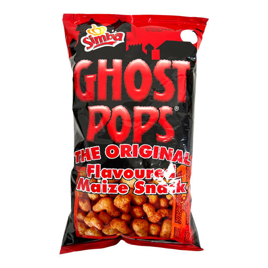 Simba Ghost Pops the Original Flavoured Maize Snack 100g [South African]