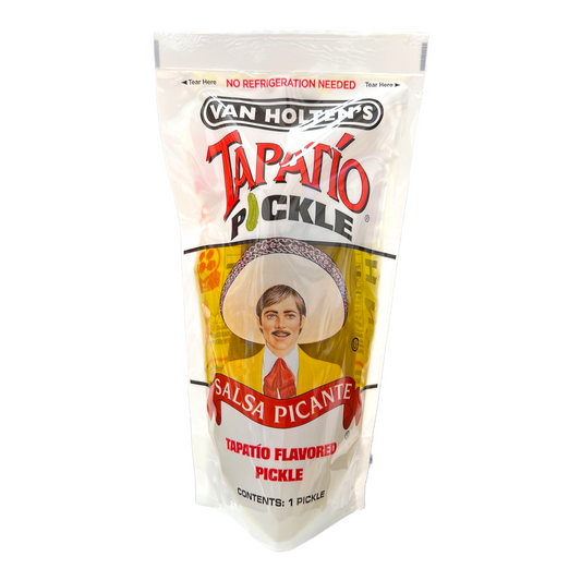 Van Holten's Pickle-In-A-Pouch Tapatio Salsa Picante Pickle 1ct