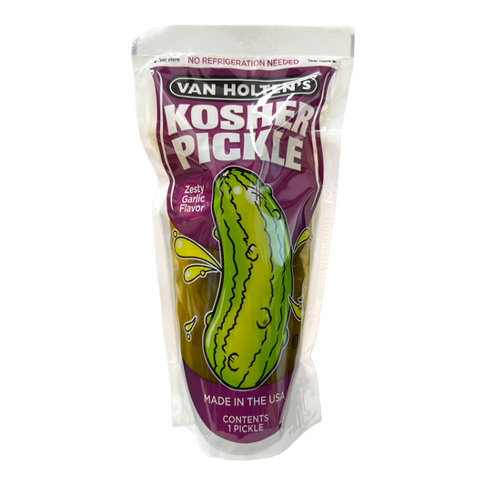 Van Holten's Pickle-In-A-Pouch Kosher Pickle Zesty Garlic Flavour 1ct