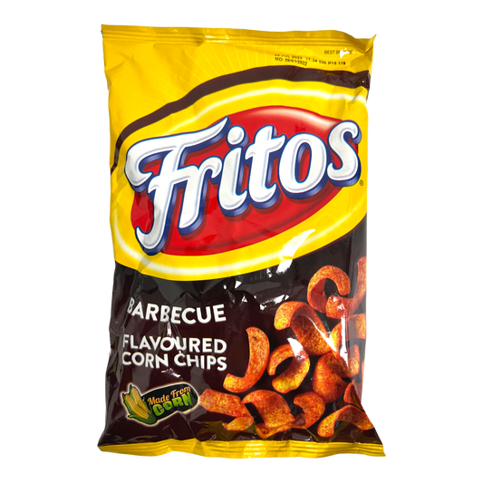 Fritos Barbecue Flavoured Corn Chips 120g [South African]