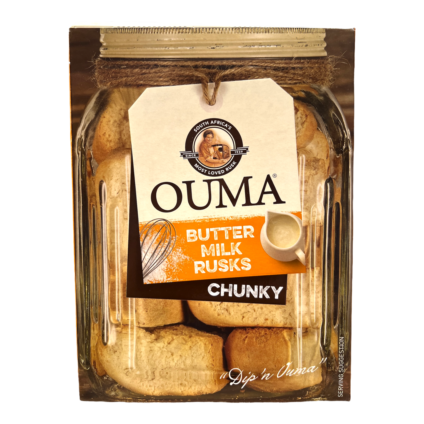 Ouma Buttermilk Rusk Chunky 500g [South African]