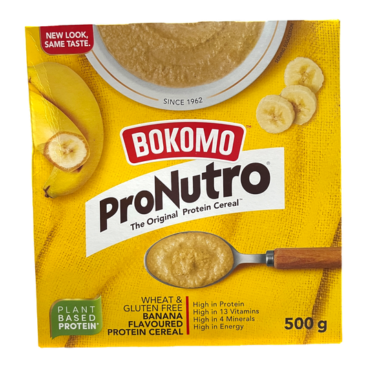 Bokomo Pronutro Banana Flavoured Protein Cereal 500g [South African]