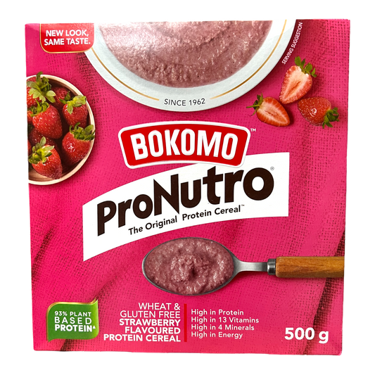 Bokomo Pronutro Strawberry Flavoured Protein Cereal 500g [South African]