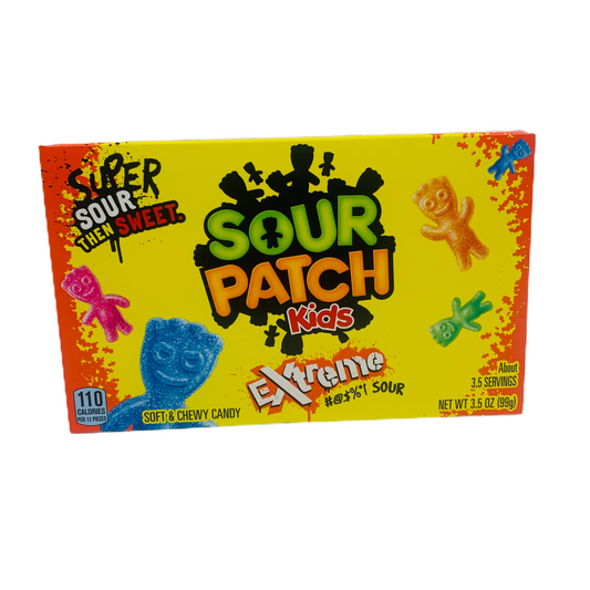 Sour Patch Kids Extreme Soft & Chewy Candy Box 99g (Best Before : 01 May 2025)