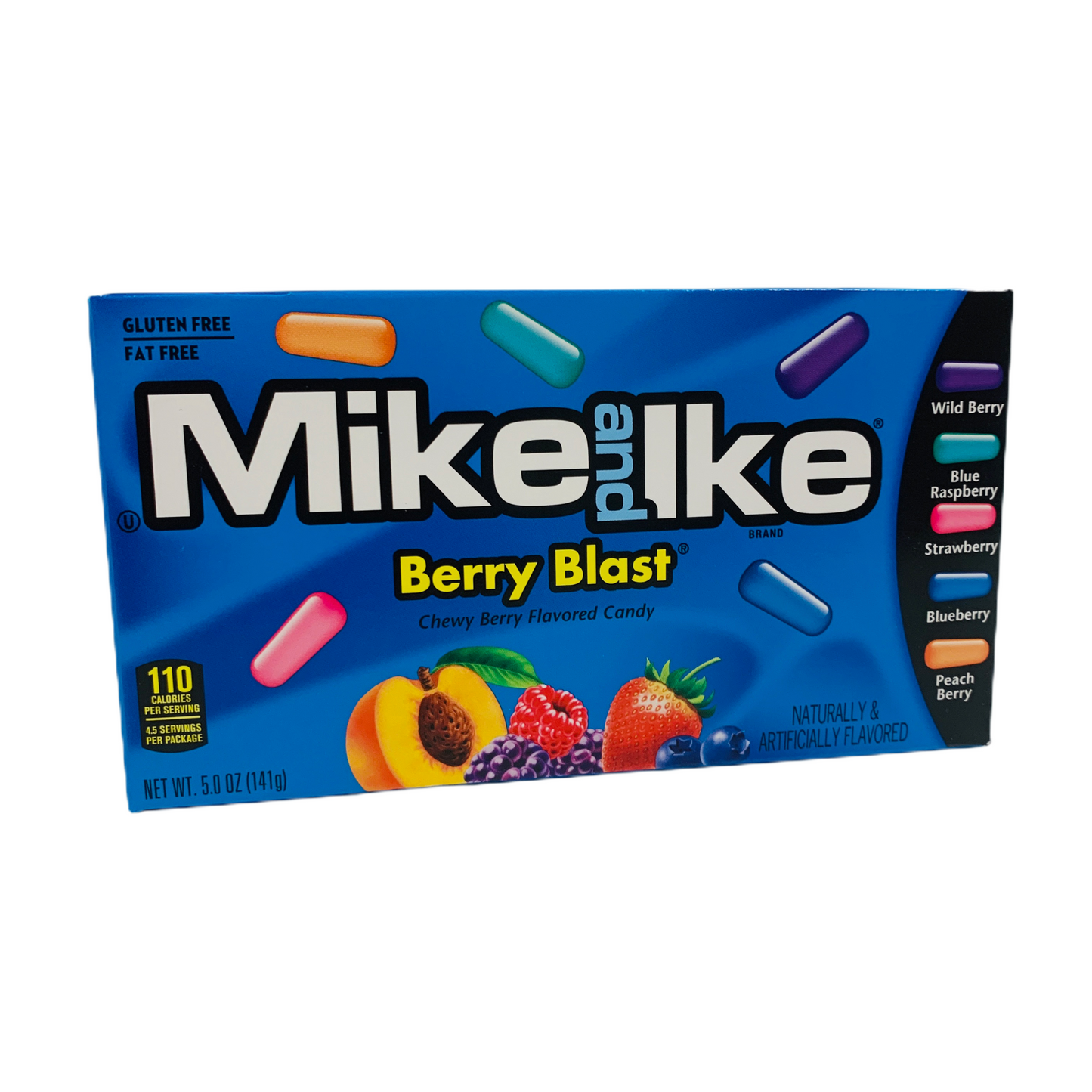 Mike and Ike Berry Blast Chewy Berry Flavoured Candy 120g