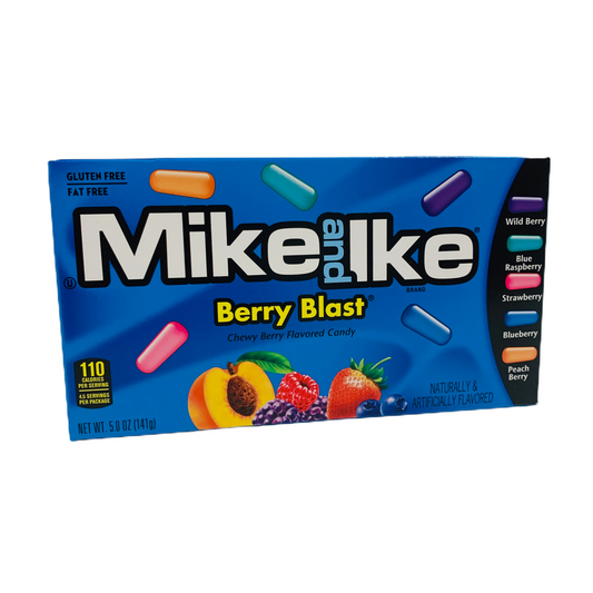 Mike and Ike Berry Blast Chewy Berry Flavoured Candy 120g