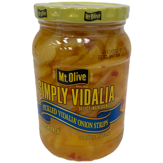 Mt. Olive Simply Vidalia Onion Strips 473ml