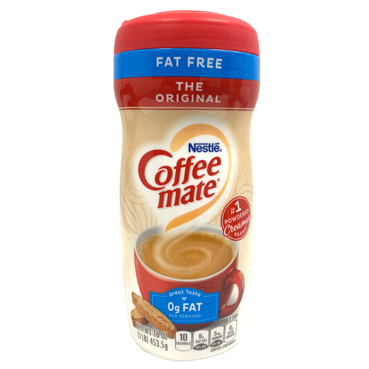 Nestle Coffee Mate Original Fat Free Coffee Creamer 454g