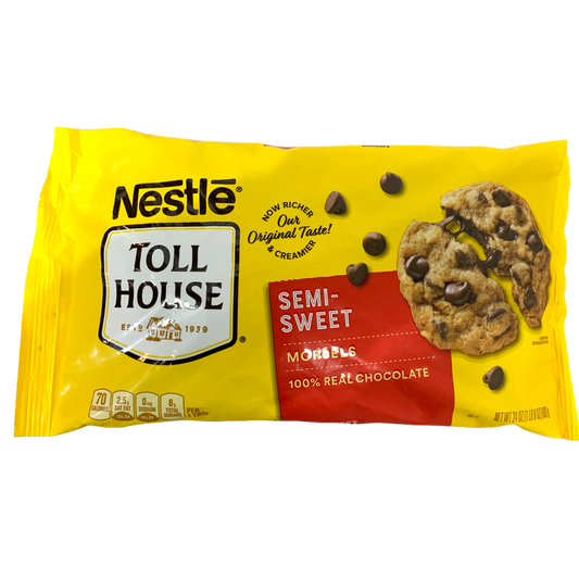 Nestle Toll House Semi Sweet Morsels 680g-Large Size
