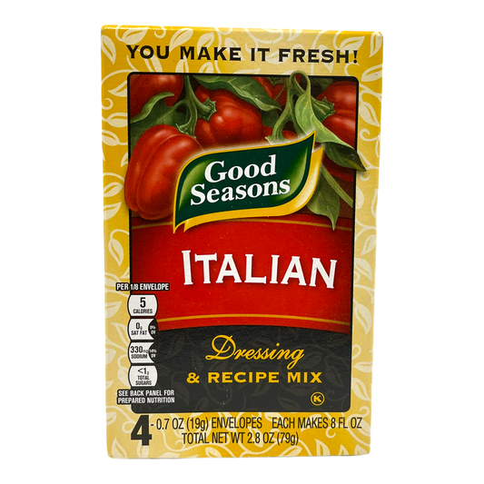 Good Seasons Italian Salad Dressing & Recipe Mix (4 x 19g) 79g Box