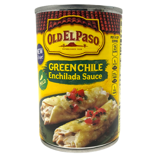 Old El Paso Mild Green Chile Enchilada Sauce 283g