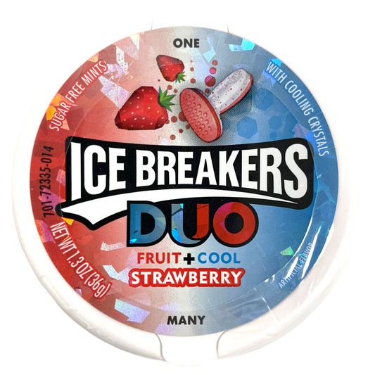 Ice Breakers Duo Strawberry Sugar Free Mints 36g