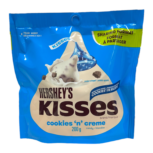 Hershey's Cookies n' Crème Kisses 200g [Canadian]