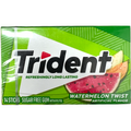 Trident Watermelon Twist Sugar Free Gum 14 Sticks (Best Before : 21 May 2025)