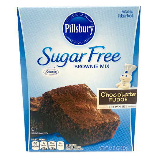 Pillsbury Sugar Free Chocolate Fudge Brownie Mix 350g