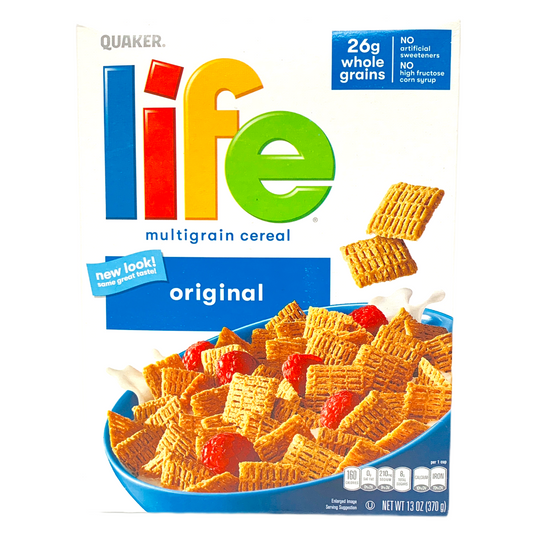Quaker Original Life Multigrain Cereal 370g