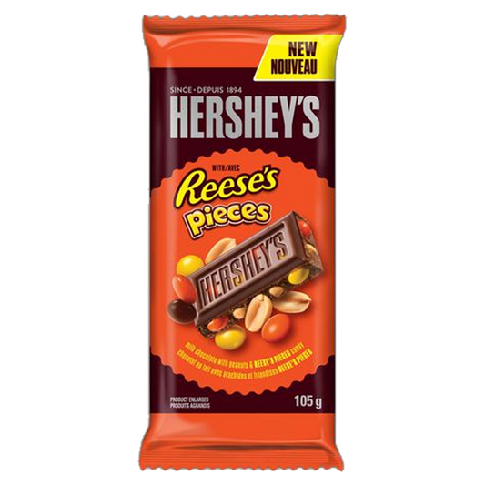 Hershey's Reese's Pieces Bar 105g [Canadian]