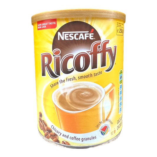 Nescafe Ricoffy Coffee and Chicory Granules 250g [South African]