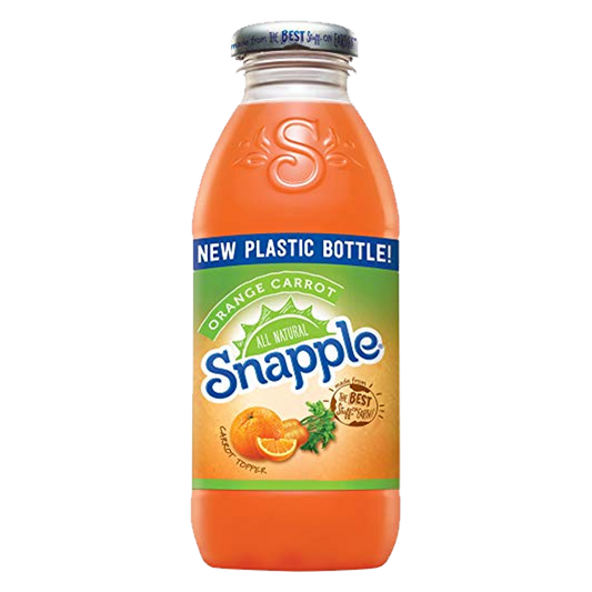 Snapple All Natural Orange Carrot Flavoured Juice Drink 473ml