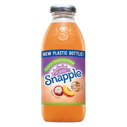 Snapple All Natural Peach Mangosteen Flavoured Juice Drink 473ml