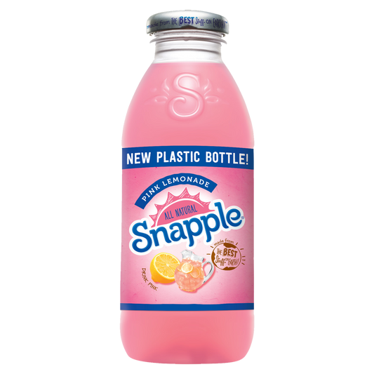 Snapple All Natural Pink Lemonade Flavoured Juice Drink 473ml
