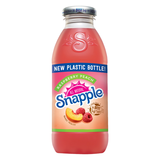 Snapple All Natural Raspberry Peach Flavoured Juice Drink 473ml