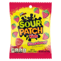 Sour Patch Kids Strawberry Soft & Chewy Candy Peg Bag 102g