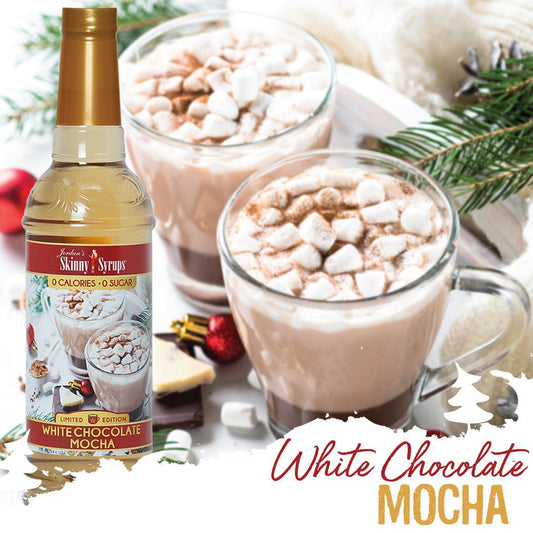 Skinny Sugar Free White Chocolate Mocha Syrup 750ml