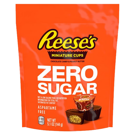 Reese's Zero Sugar Miniature Peanut Butter Cups 144g