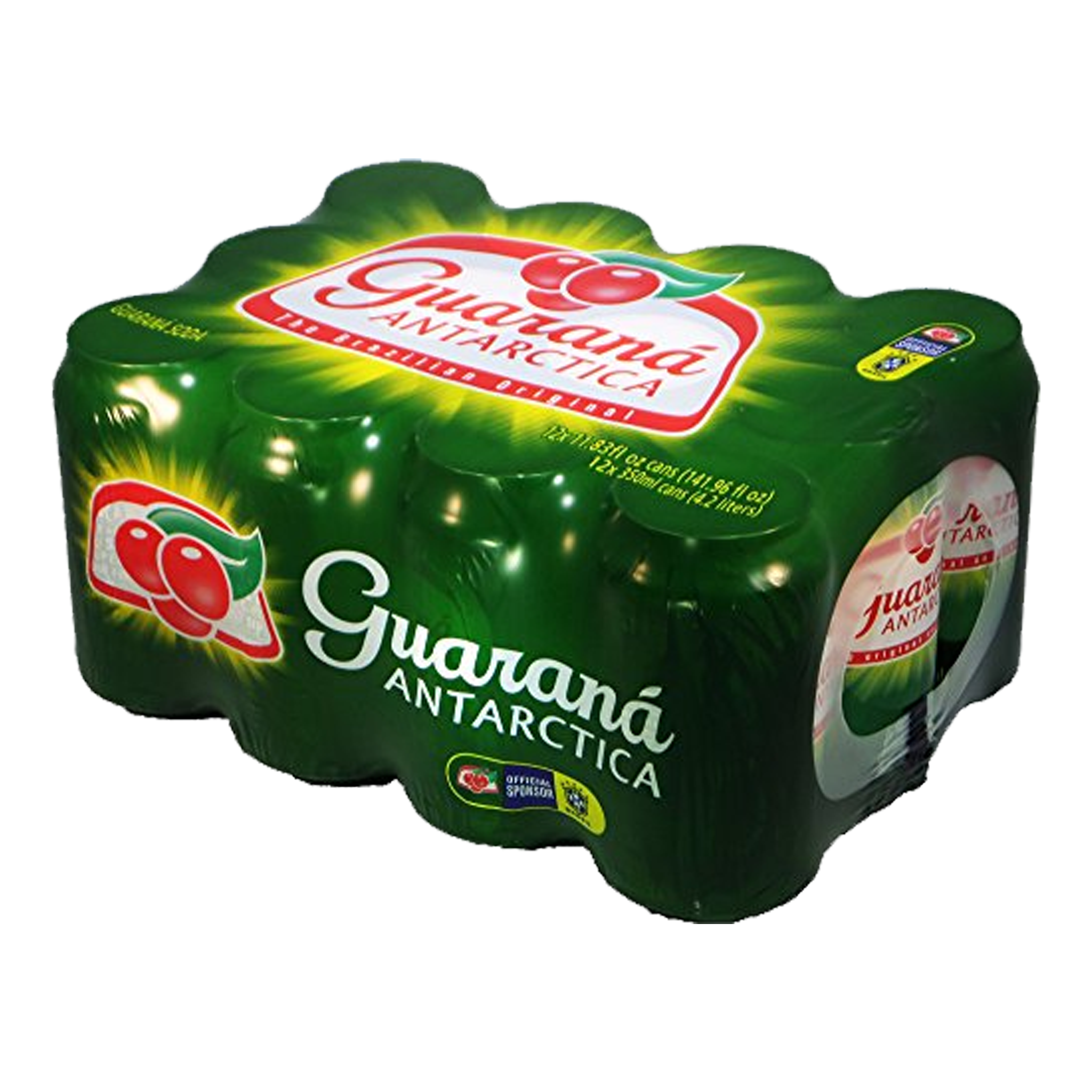 Guarana Antarctica Original Soda 350ml (Pack of 24)