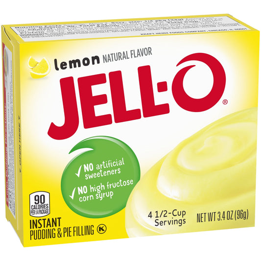 Jell-O Instant Lemon Pudding & Pie Filling 96g