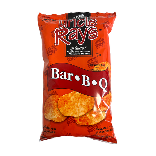 Uncle Ray's Bar-B-Q Potato Chips 130g